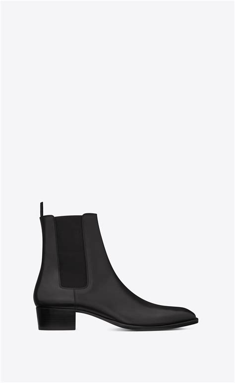 ysl wyatts|YSL chelsea boots.